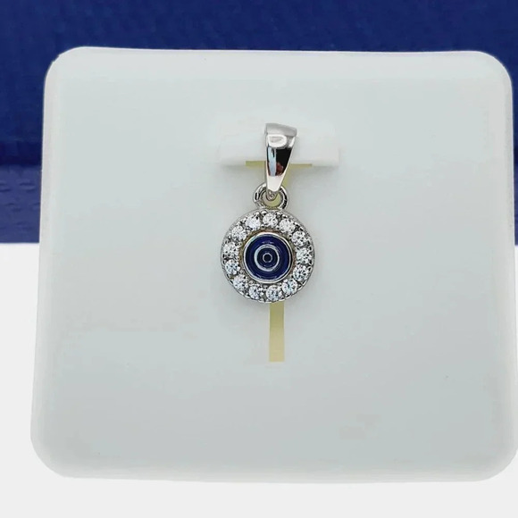 925 Sterling Silver Cubic Zircon Pendant for Women/Girls, US925P1091 - Picture 8 of 8